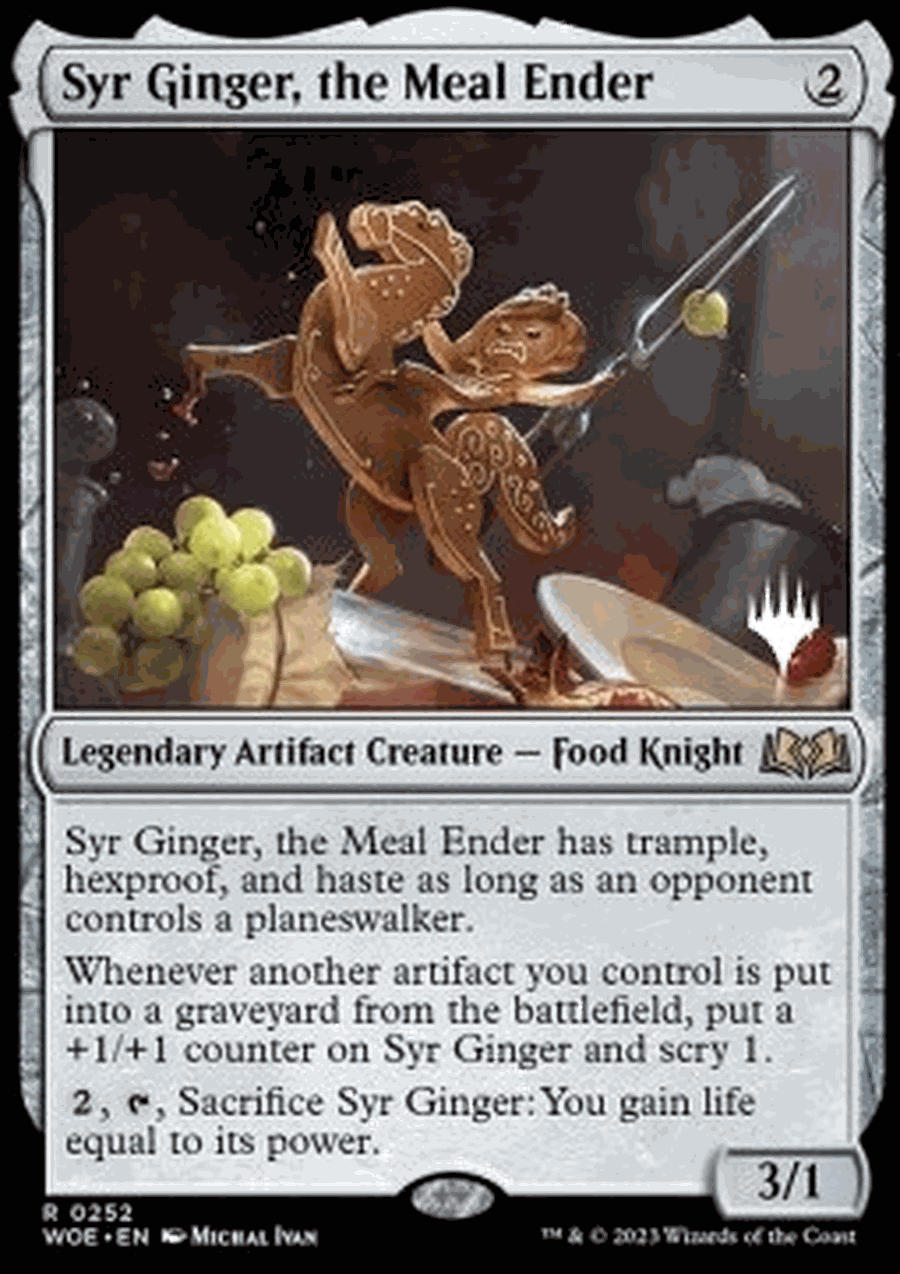 Syr Ginger, the Meal Ender (V.2)