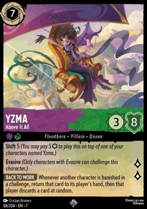 Yzma - Above It All