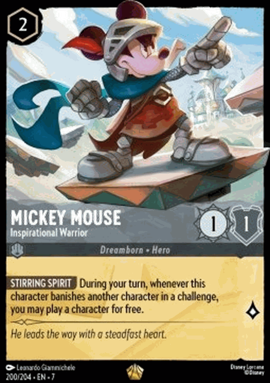 Mickey Mouse - Inspirational Warrior (V.1)