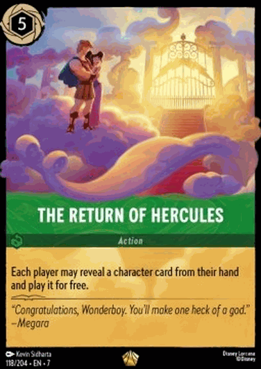 The Return of Hercules (V.1)