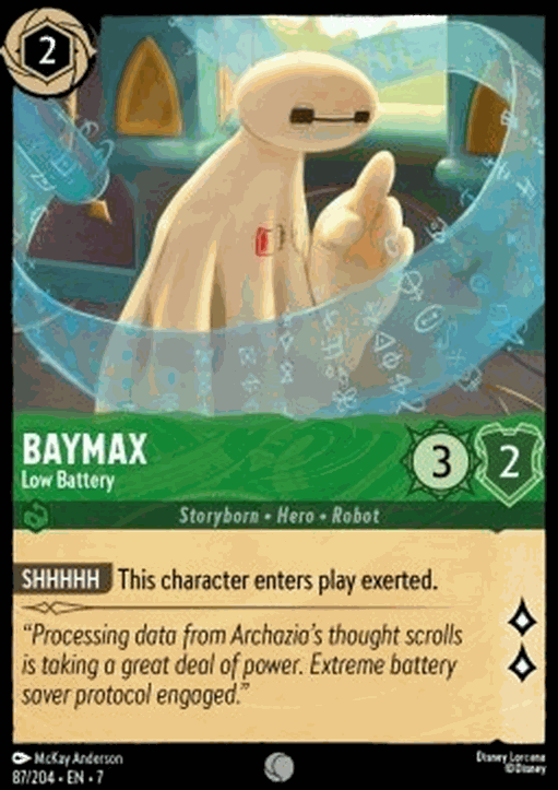 Baymax - Low Battery