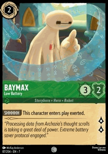 Baymax - Low Battery