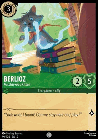 Berlioz - Mischievous Kitten