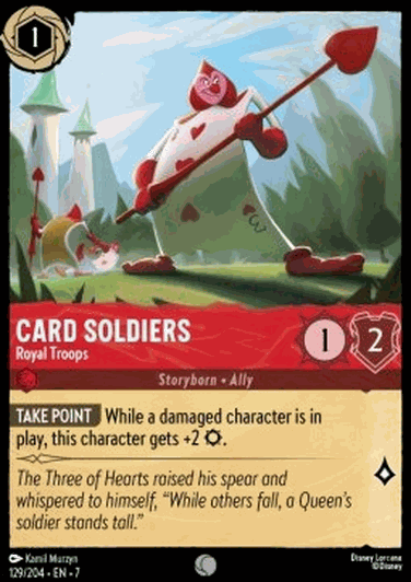 Card Soldiers - Royal Troops
