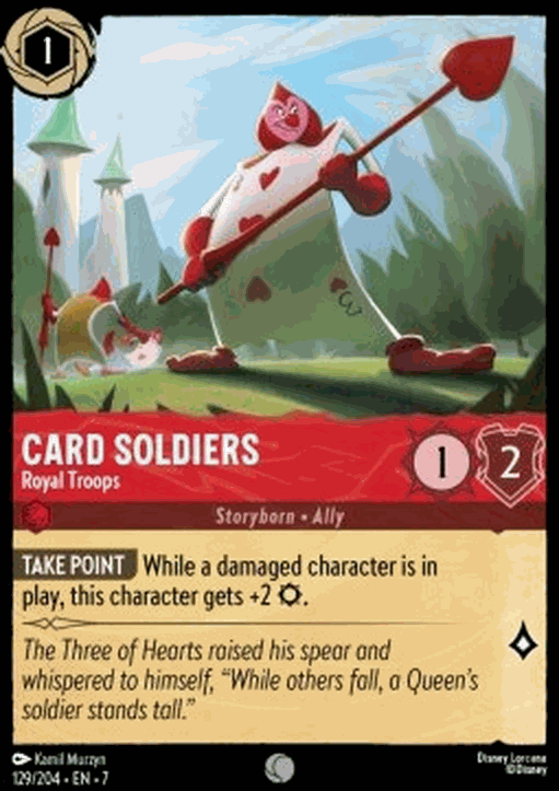 Card Soldiers - Royal Troops