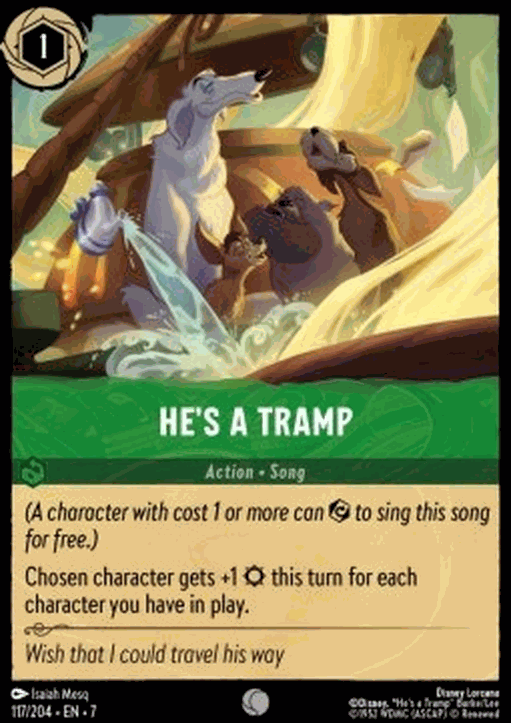 He’s a Tramp