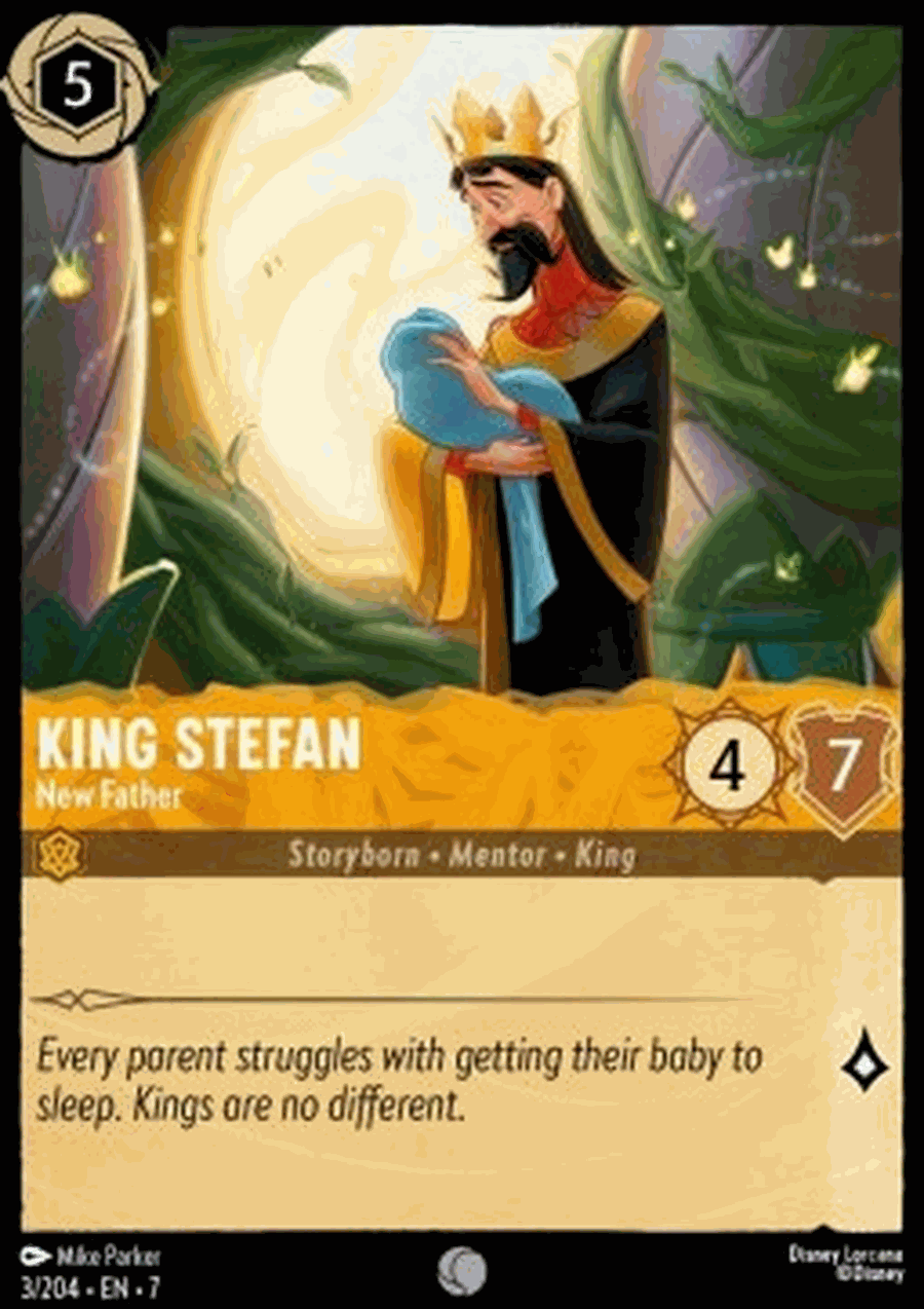King Stefan - New Father