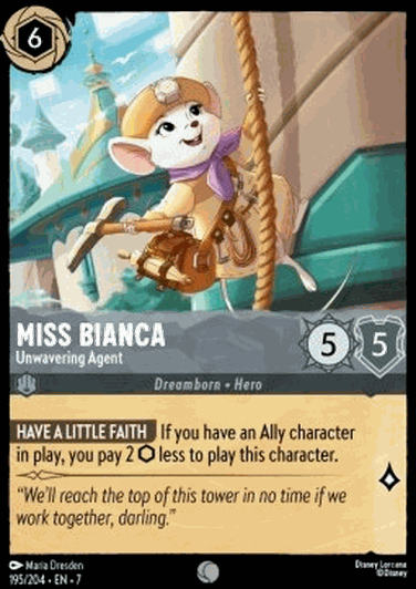 Miss Bianca - Unwavering Agent