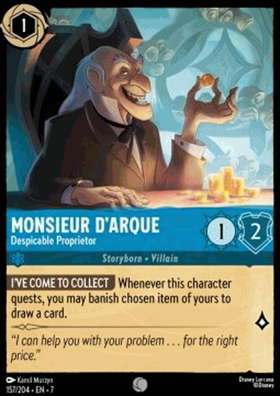 Monsieur D’Arque - Despicable Proprietor