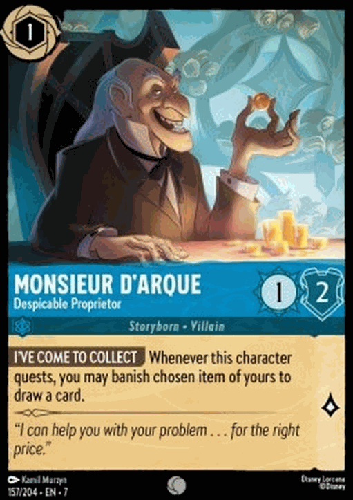 Monsieur D’Arque - Despicable Proprietor