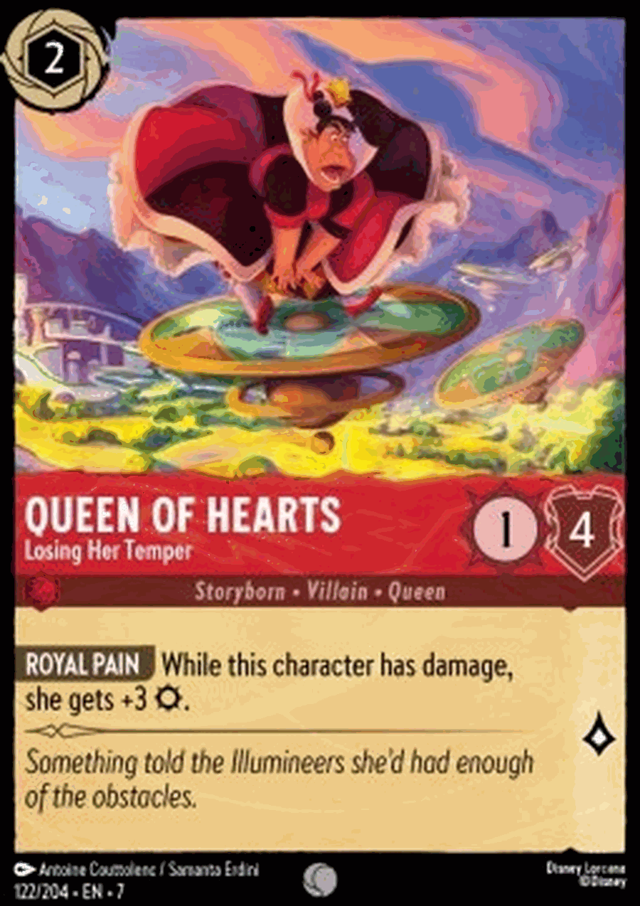 Queen of Hearts - Losing Her Temper