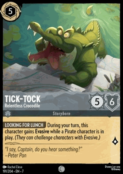 Tick‐Tock - Relentless Crocodile
