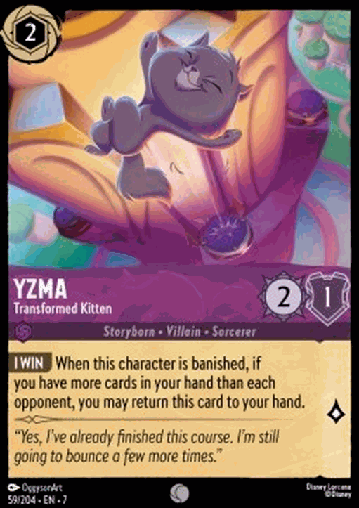 Yzma - Transformed Kitten