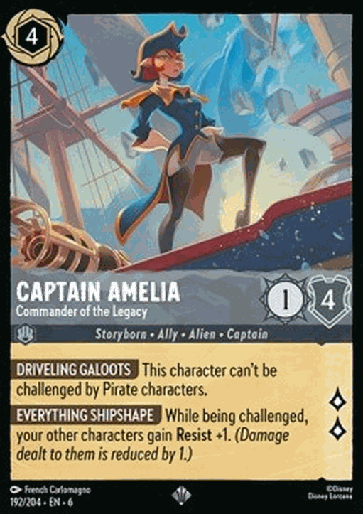 Captain Amelia - Commander of the Legacy (V.1)