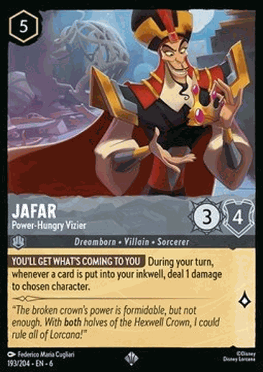 Jafar - Power-Hungry Vizier