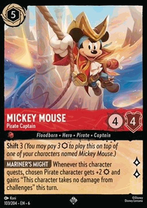 Mickey Mouse - Pirate Captain