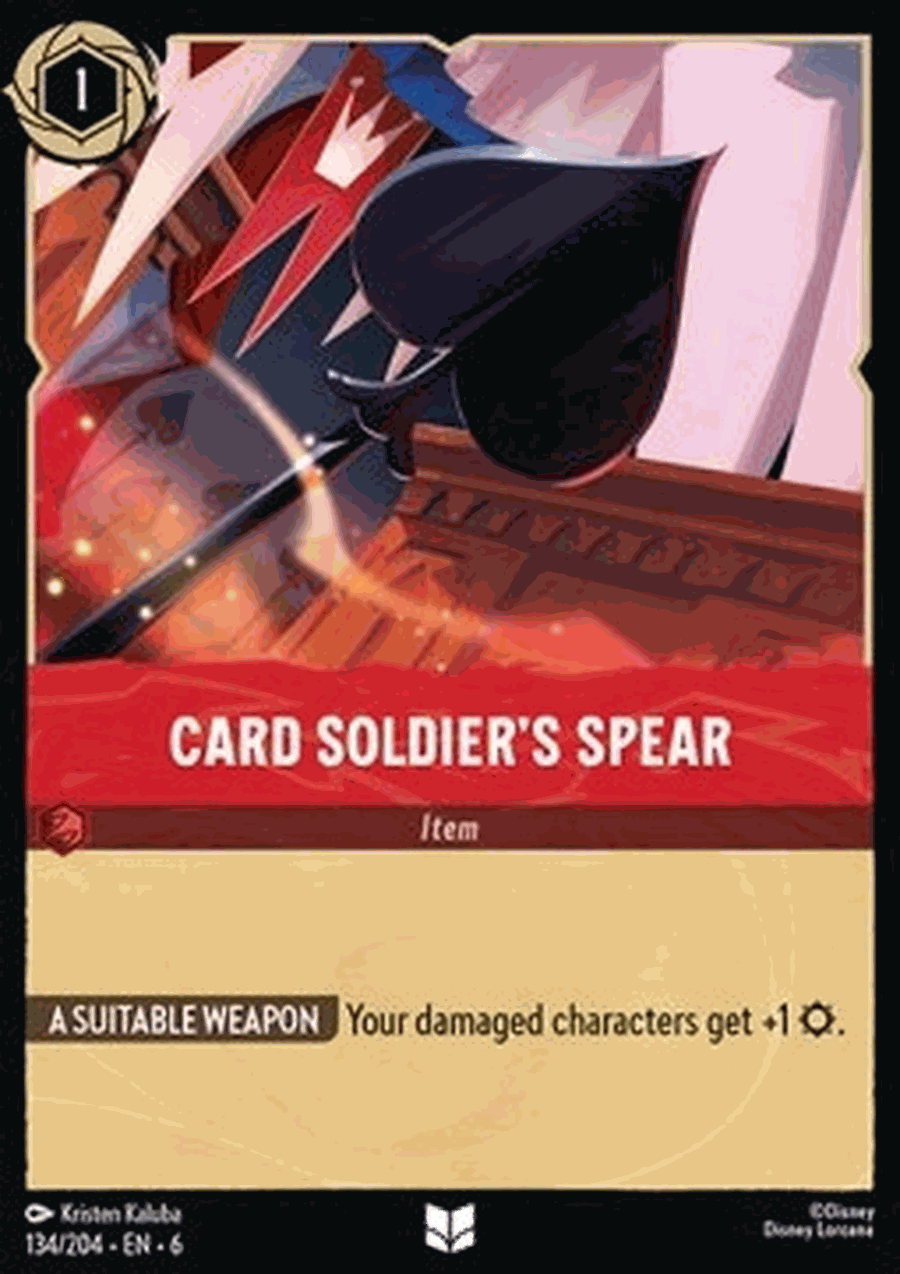Card Soldier’s Spear
