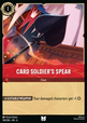 Card Soldier’s Spear