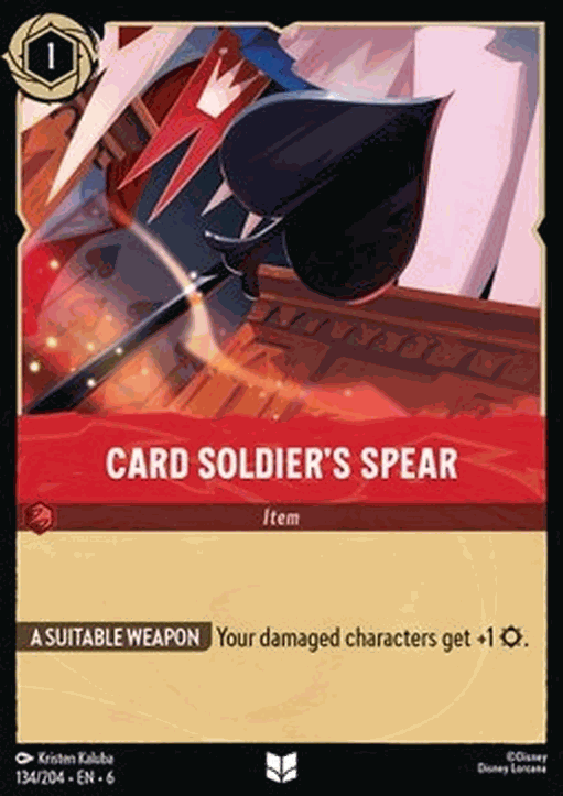 Card Soldier’s Spear
