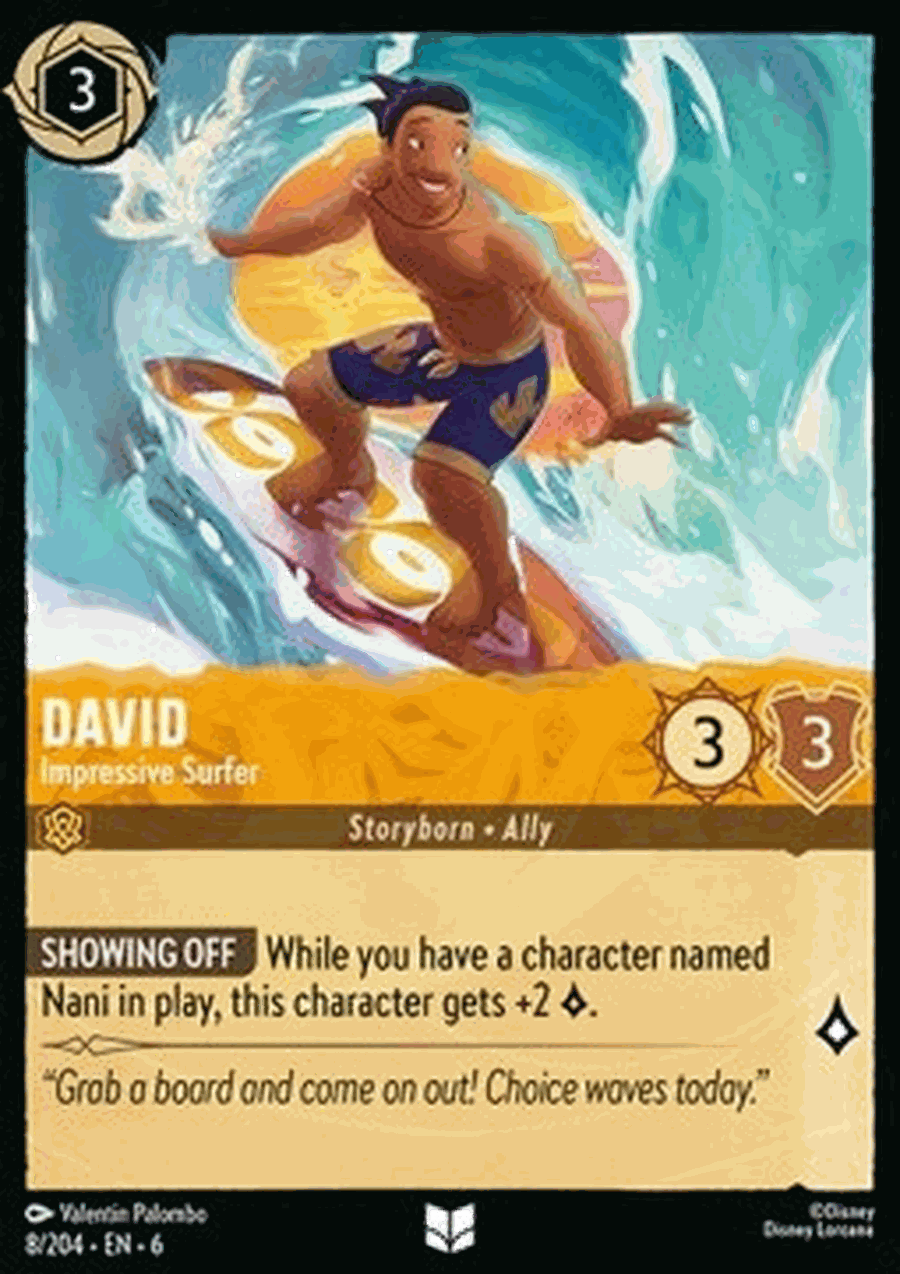 David - Impressive Surfer
