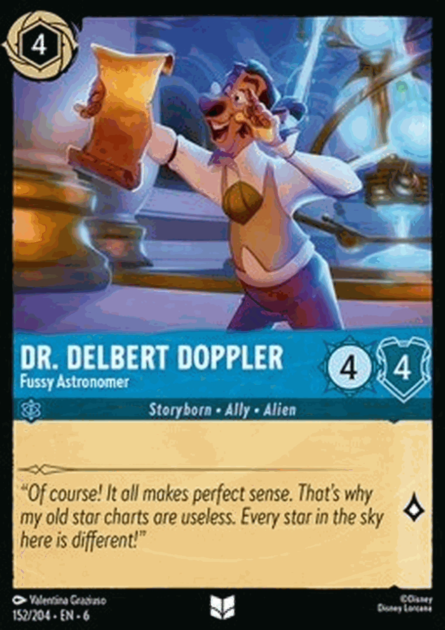 Dr. Delbert Doppler - Fussy Astronomer
