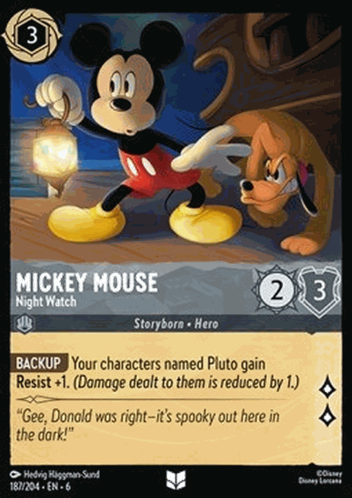 Mickey Mouse - Night Watch