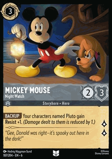 Mickey Mouse - Night Watch