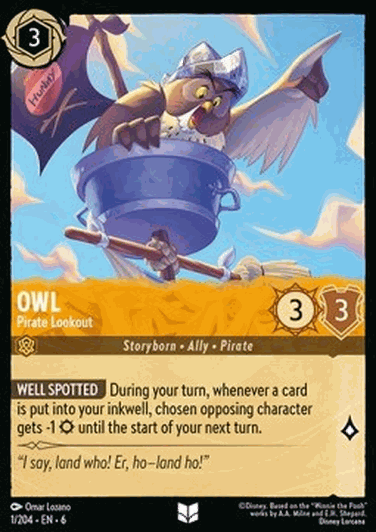 Owl - Pirate Lookout