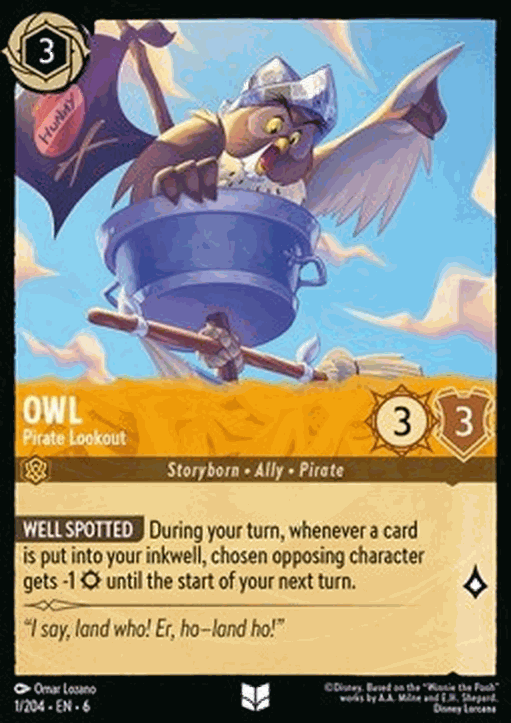 Owl - Pirate Lookout
