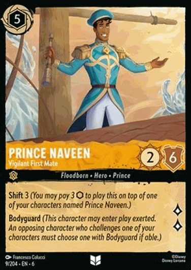 Prince Naveen - Vigilant First Mate