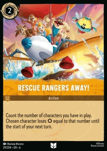 Rescue Rangers Away!