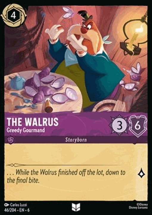 The Walrus - Greedy Gourmand