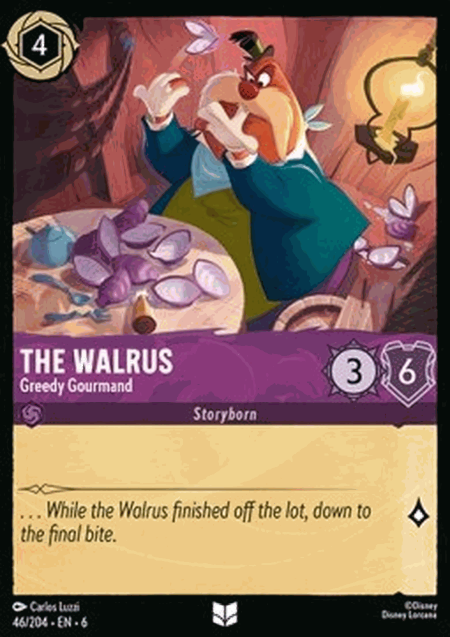 The Walrus - Greedy Gourmand