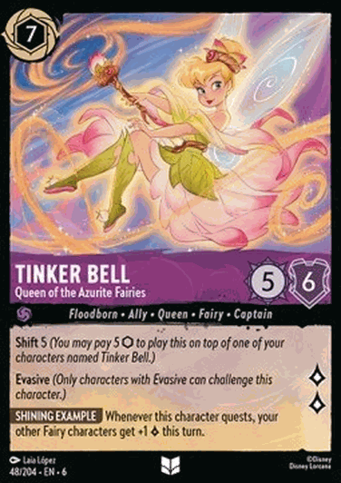 Tinker Bell - Queen of the Azurite Fairies