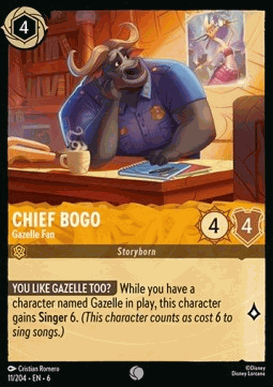 Chief Bogo - Gazelle Fan
