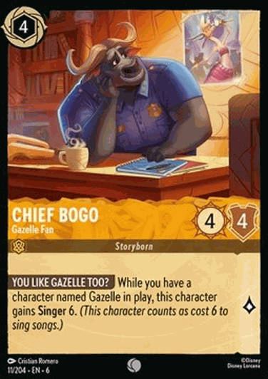 Chief Bogo - Gazelle Fan
