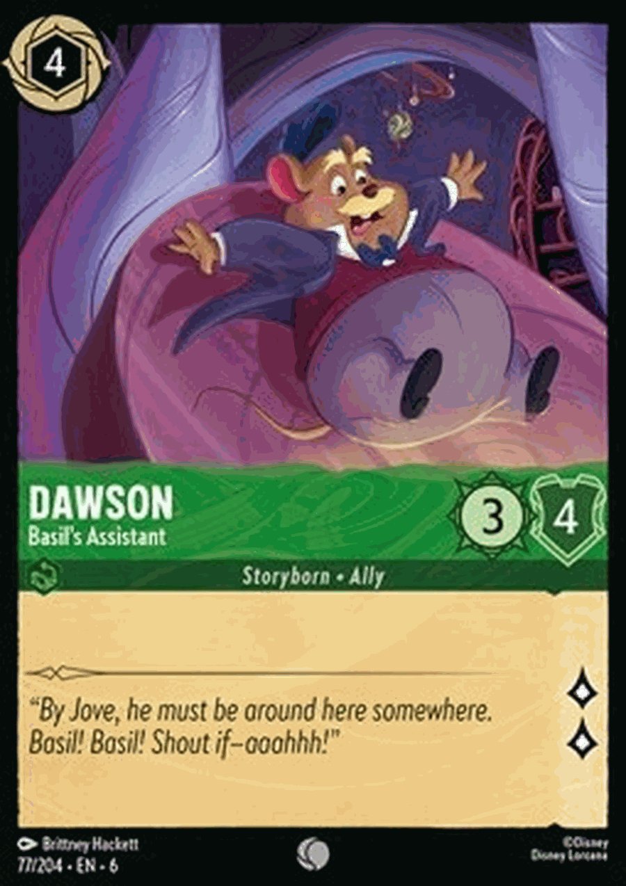 Dawson - Basil’s Assistant