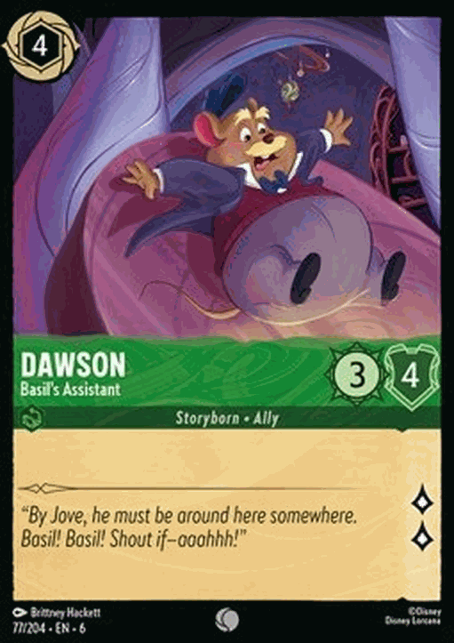 Dawson - Basil’s Assistant