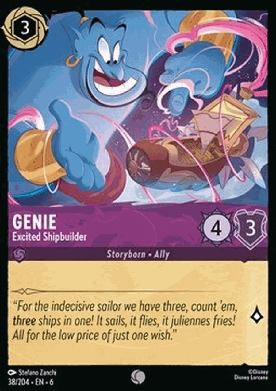 Genie - Excited Shipbuilder