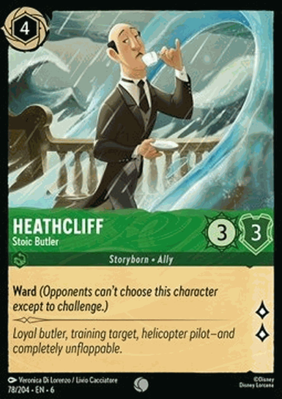 Heathcliff - Stoic Butler