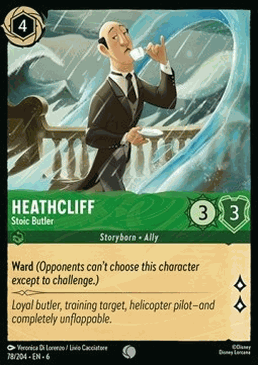 Heathcliff - Stoic Butler