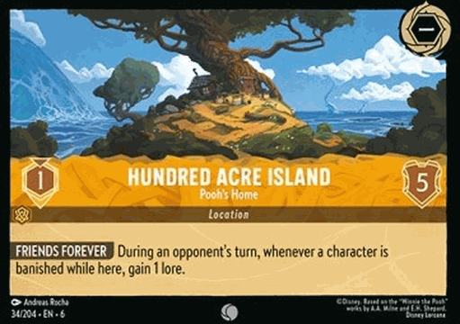Hundred Acre Island - Pooh’s Home