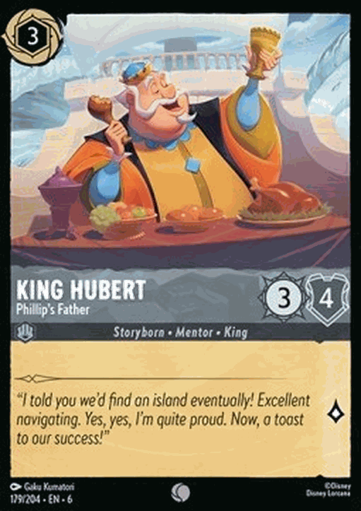 King Hubert - Phillip’s Father