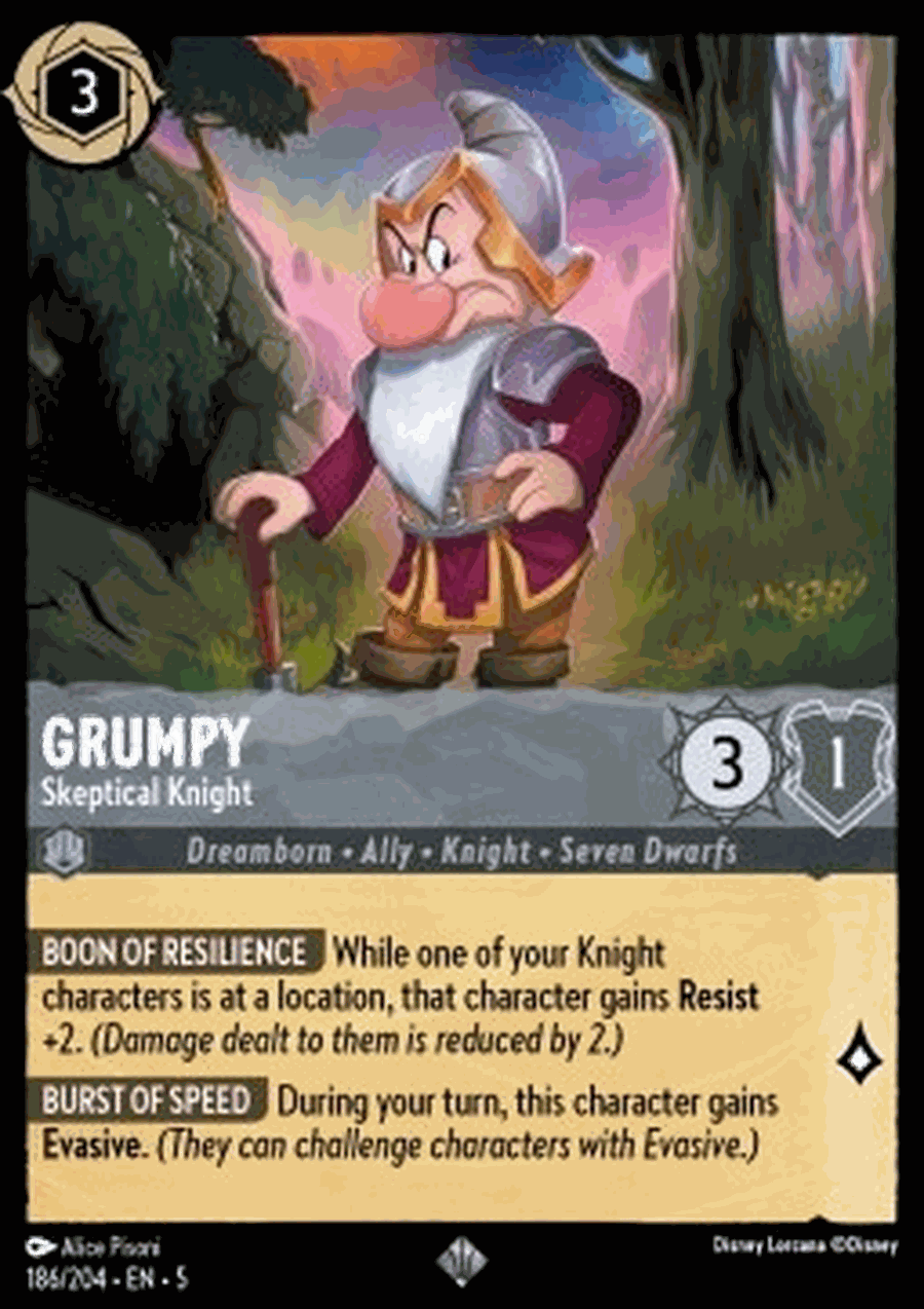 Grumpy - Skeptical Knight