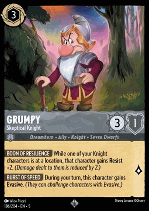 Grumpy - Skeptical Knight