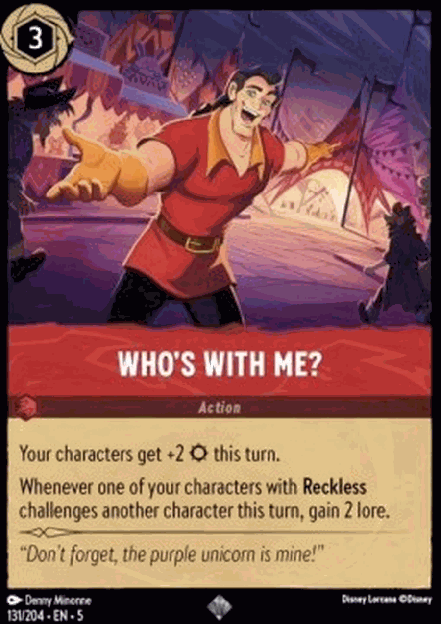 Who’s With Me?