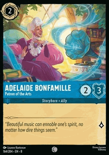 Adelaide Bonfamille - Patron of the Arts