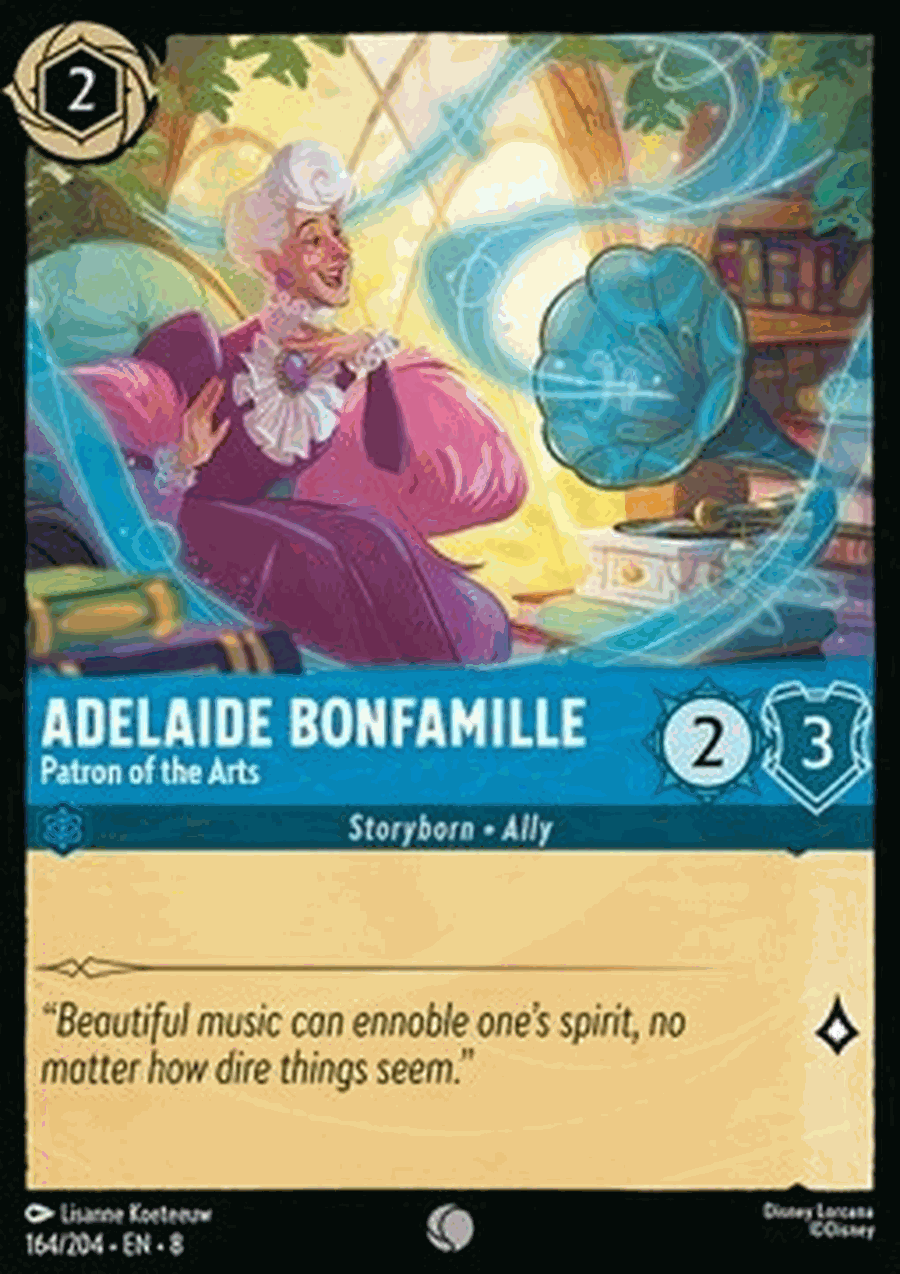 Adelaide Bonfamille - Patron of the Arts
