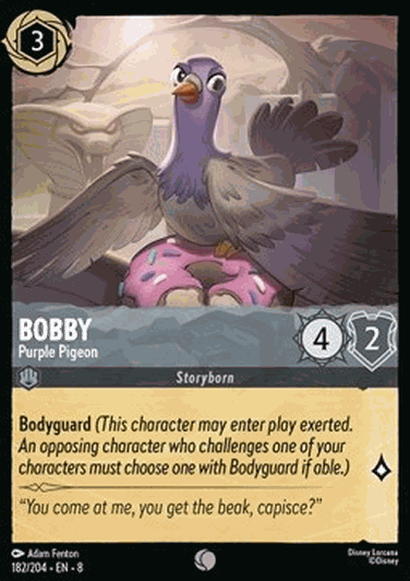 Bobby - Purple Pigeon