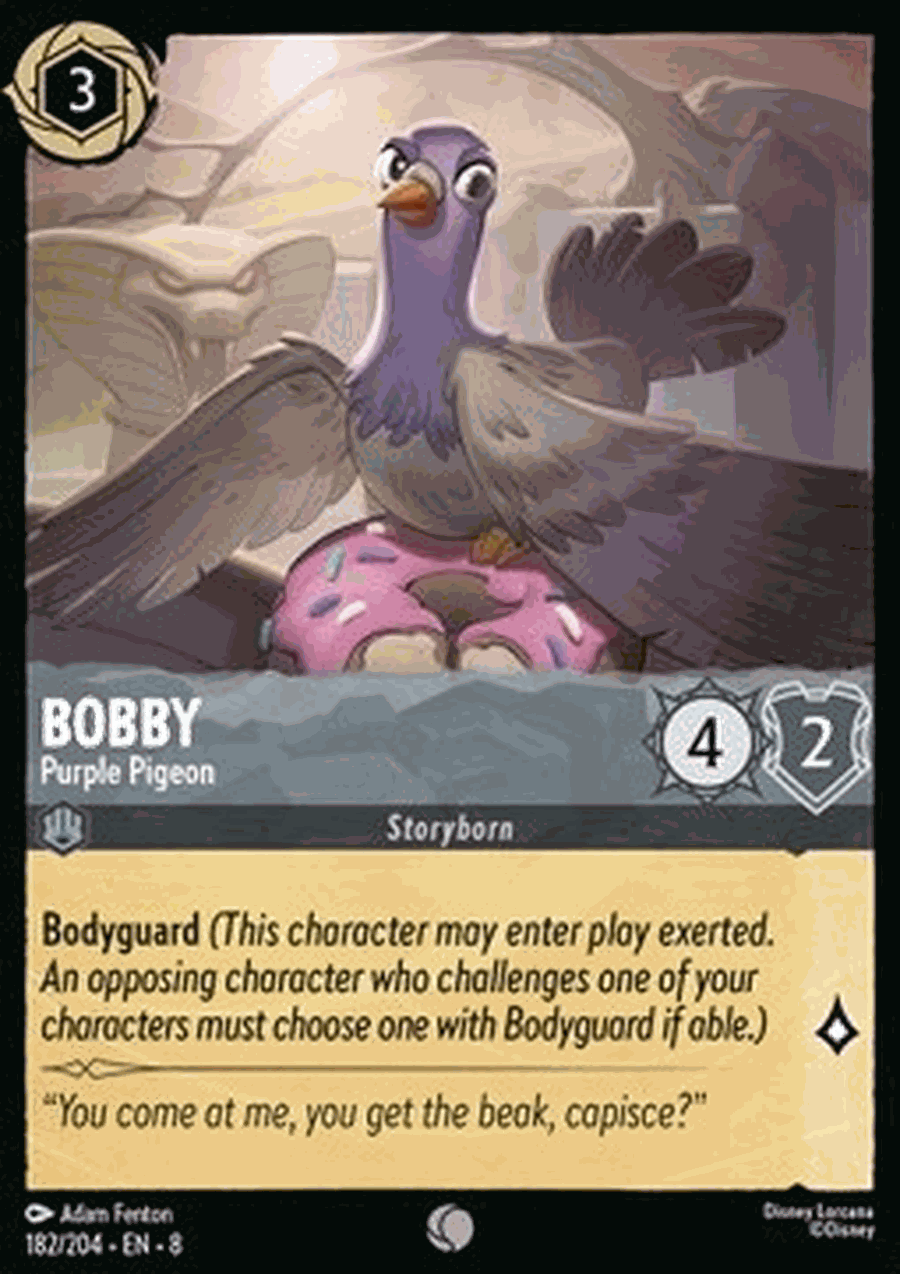 Bobby - Purple Pigeon